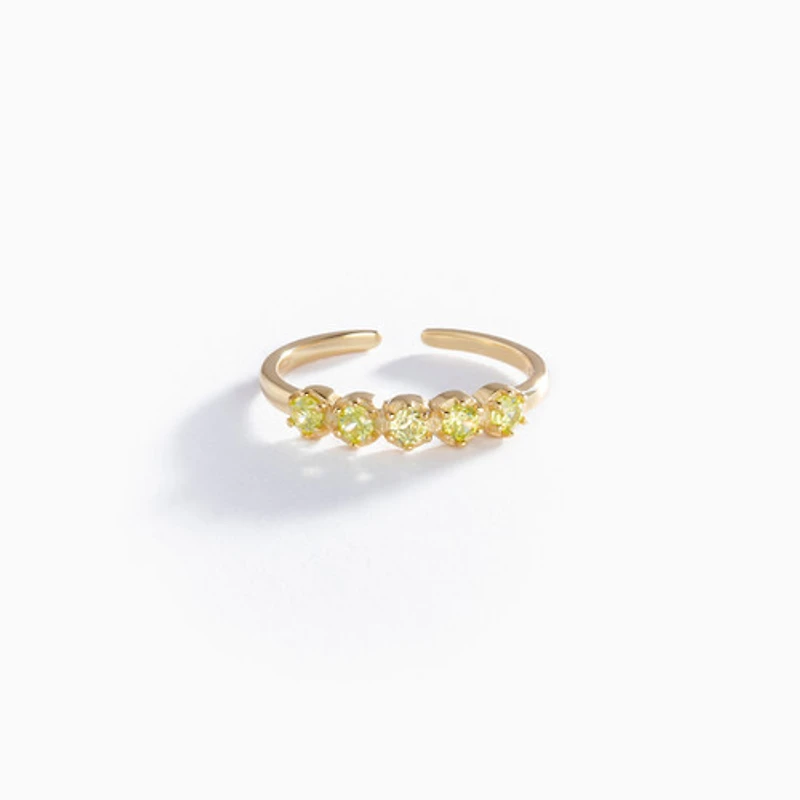 Vermeil Birthstone Ring