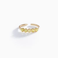 Vermeil Birthstone Ring