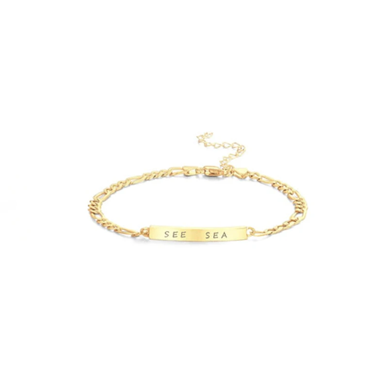 Engravable Bar Bracelet