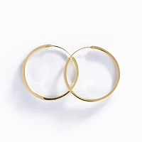Basic Gold Hoops