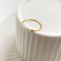 Mini Freshwater Pearls Ring