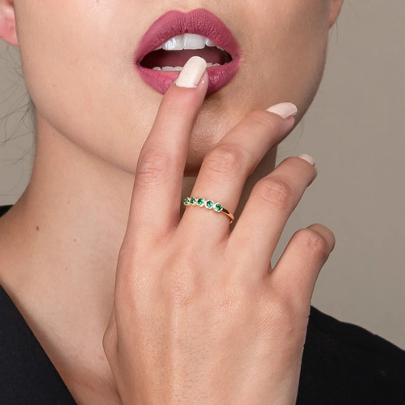 Vermeil Birthstone Ring