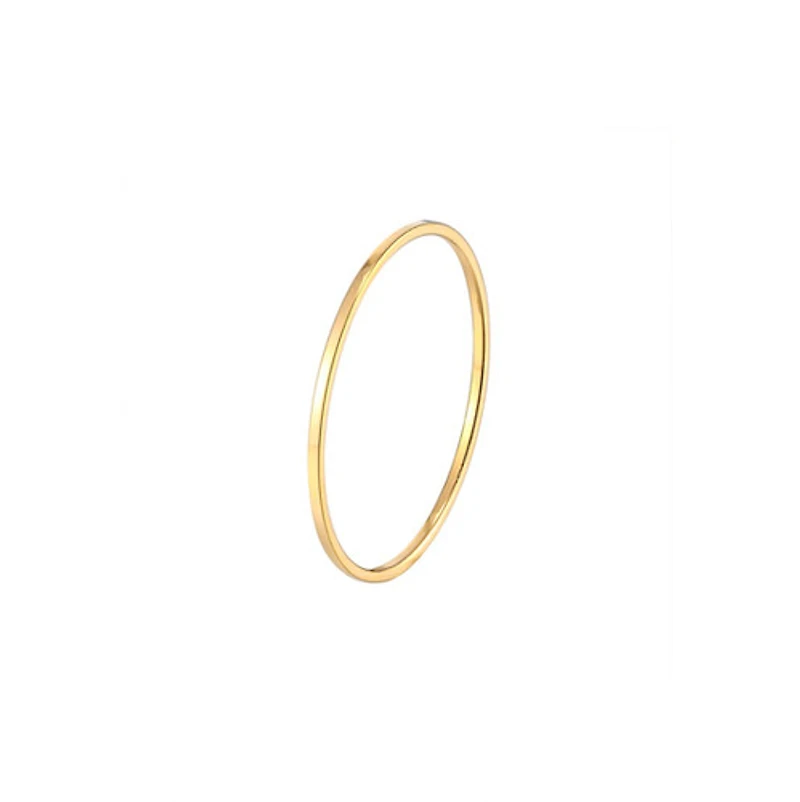 Thin Blocked Stacking Ring