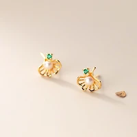 Ginko Biloba Studs