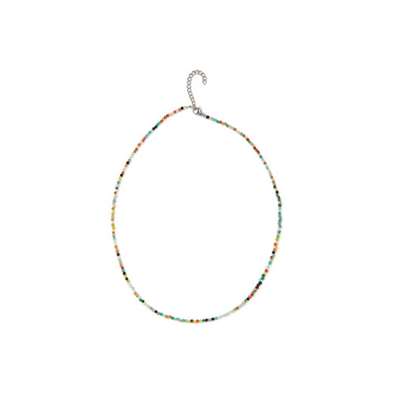 Natural Crystal Necklace (Mixed Tones)