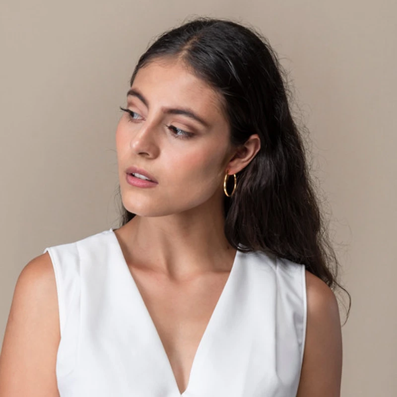 Basic Gold Hoops