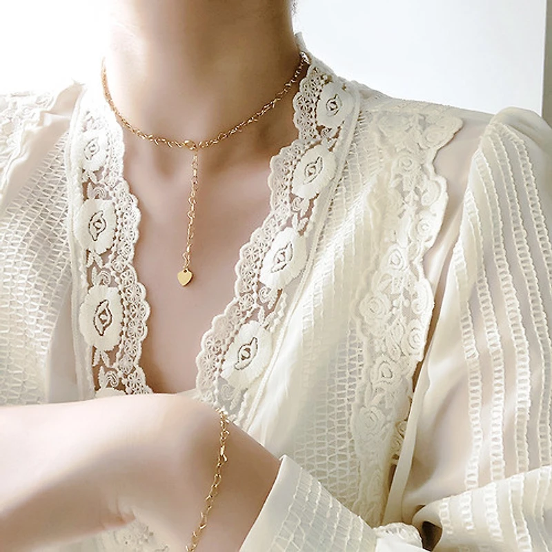 Heart Chain Necklace