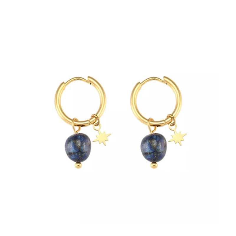 Natural Stone Hoops