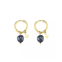 Natural Stone Hoops