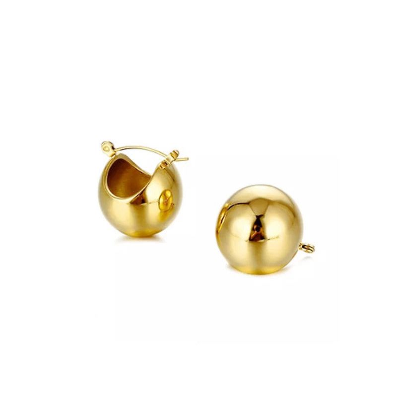 Bold Round Hoops