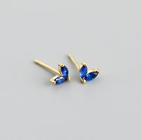 Gold Pair of Jewels Earrings