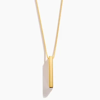 Vertical Engravable Necklace