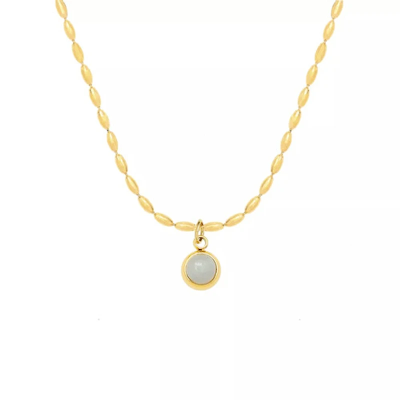 Blue Stone Necklace