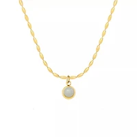 Blue Stone Necklace