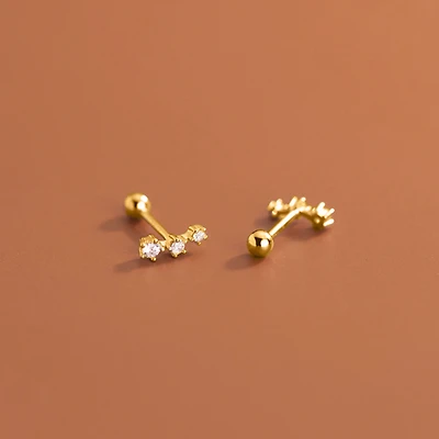 Twist On Lined Crystal Stars