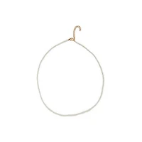 Natural Crystal Necklace (Green Tones)