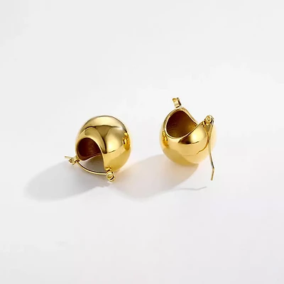 Bold Round Hoops