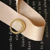 Thin Croissant Ring