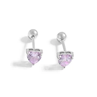 Steel Birthstone Twist-On Studs