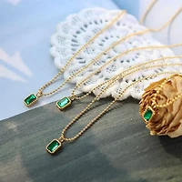 Grandma's Emerald Necklace