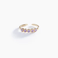 Vermeil Birthstone Ring