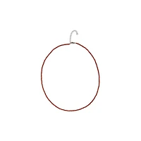Natural Crystal Necklace (Orange & Pink Tones)