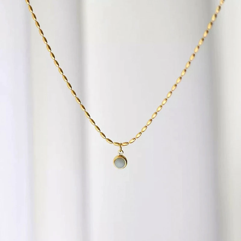 Blue Stone Necklace