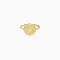 Figure on Coin Ring
