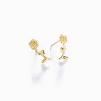 Pluck A Rose Earrings
