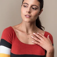 Dangling Leaf Necklace