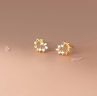 Summer Heart Studs