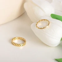 Heart Chain Ring