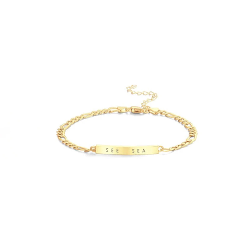 Engravable Bar Bracelet