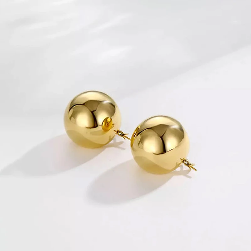 Bold Round Hoops
