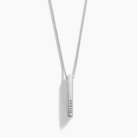 Vertical Engravable Necklace