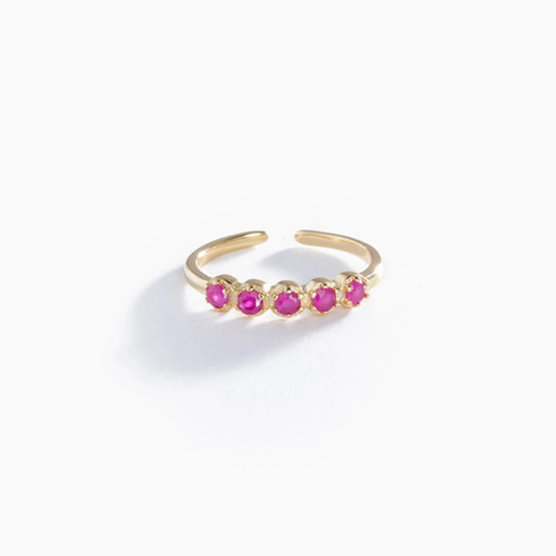 Vermeil Birthstone Ring