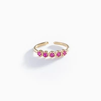Vermeil Birthstone Ring