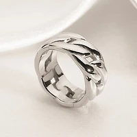 Gold Chunky Chain Ring