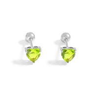 Steel Birthstone Twist-On Studs