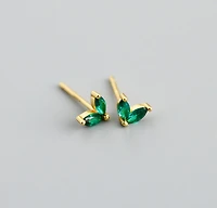 Gold Pair of Jewels Earrings