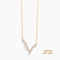 Champagne Gold Zodiac Necklace