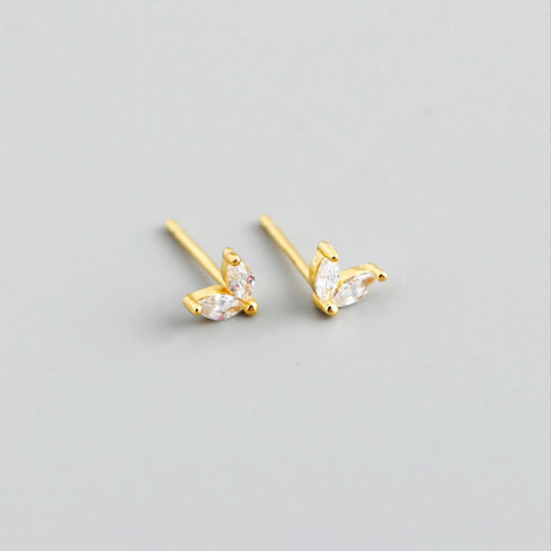 Gold Pair of Jewels Earrings