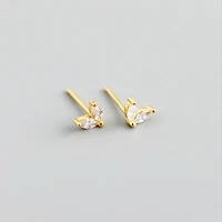 Gold Pair of Jewels Earrings