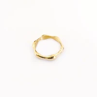 Gold Hexagon Ring