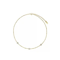 Emerald Cubic Gem Necklace