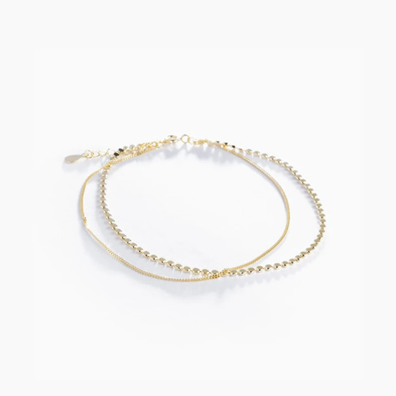 Dual Layer Anklet
