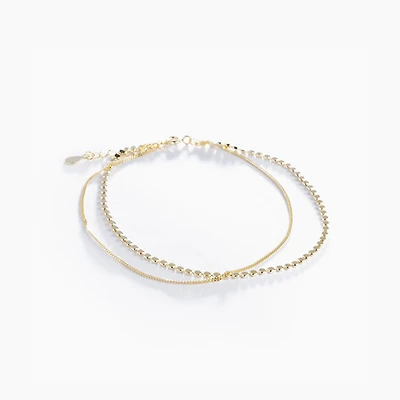 Dual Layer Anklet