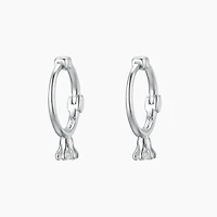 Gold Mini Ring Hoops
