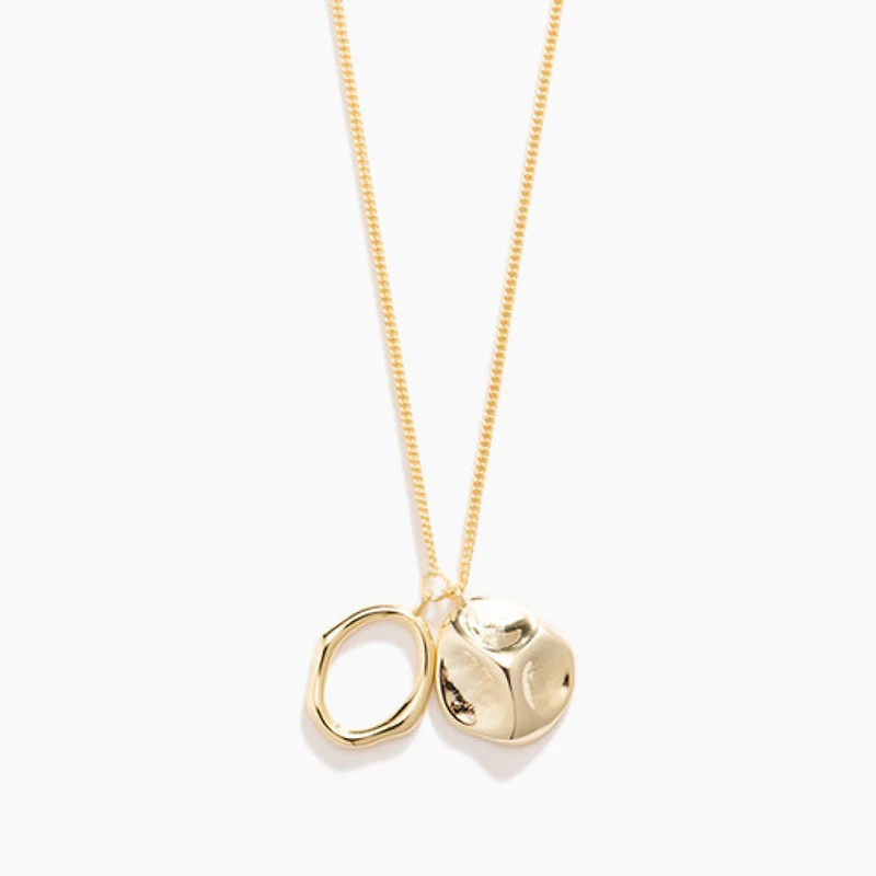 Gold Turtle Shell Necklace
