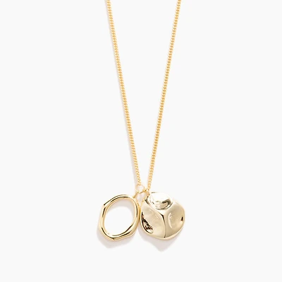 Gold Turtle Shell Necklace
